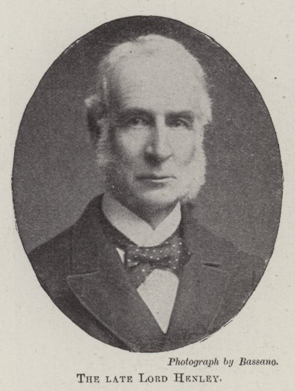 The late Lord Henley by English Photographer