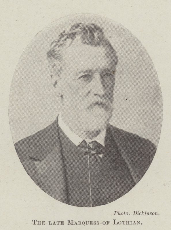 The late Marquess of Lothian by English Photographer