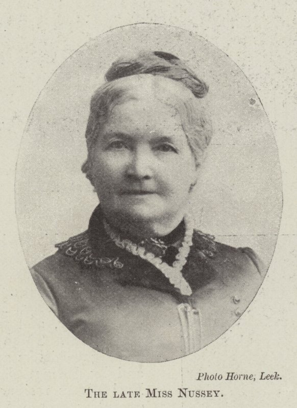 The Late Miss Nussey by English Photographer