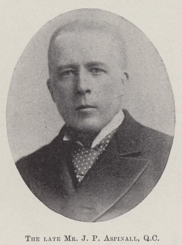 The Late Mr. J.P. Aspinall by English Photographer