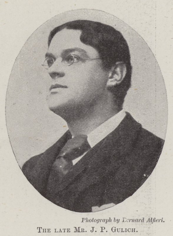 The Late Mr. J.P. Gulich by English Photographer