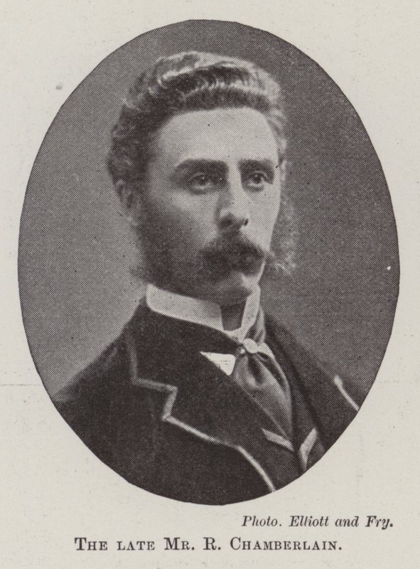 The late Mr R Chamberlain by English Photographer