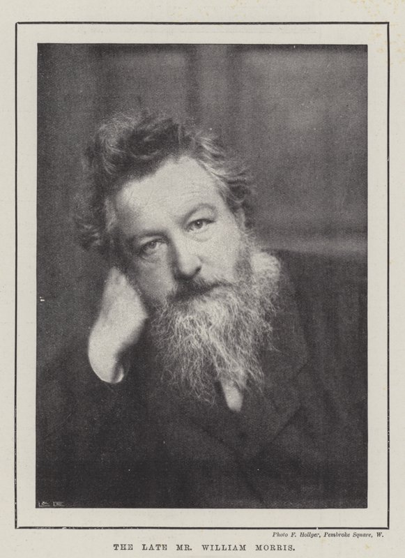 The late Mr William Morris by English Photographer