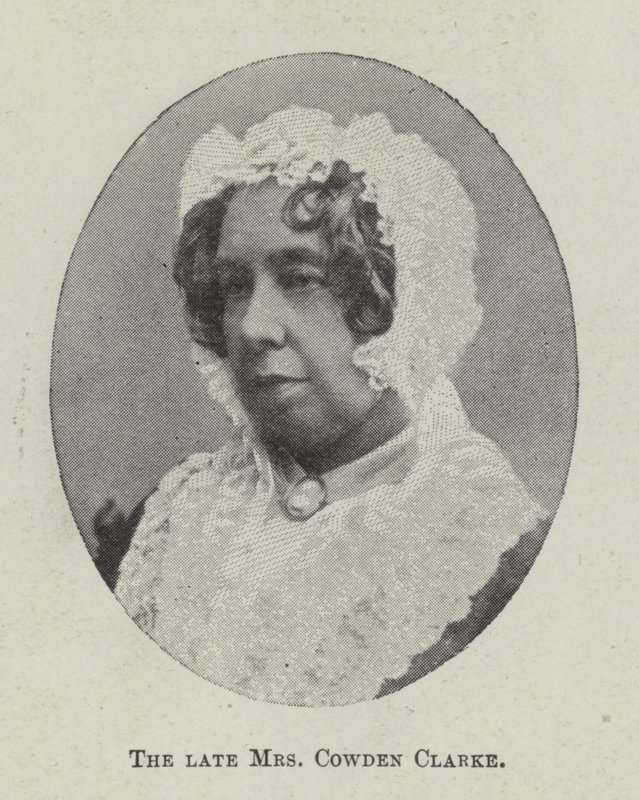 The Late Mrs Cowden Clarke by English Photographer