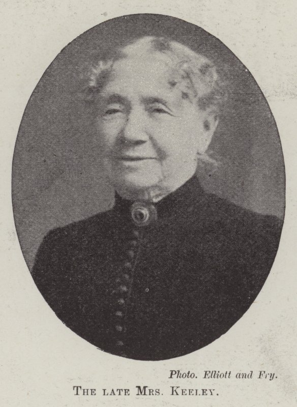 The Late Mrs Keeley by English Photographer