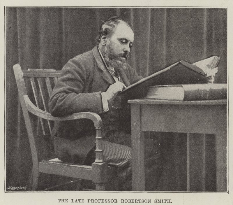 The late Professor Robertson Smith by English Photographer