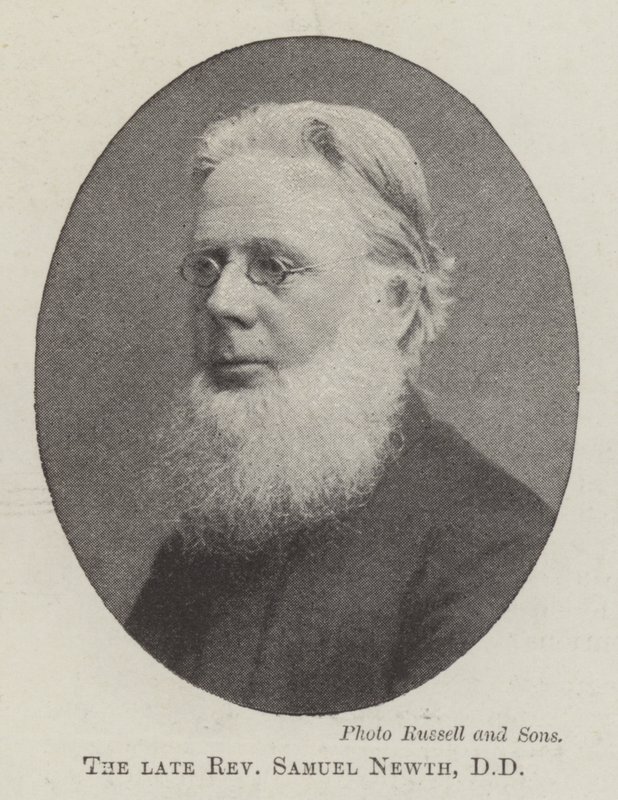 The Late Reverend Samuel Newth, DD by English Photographer