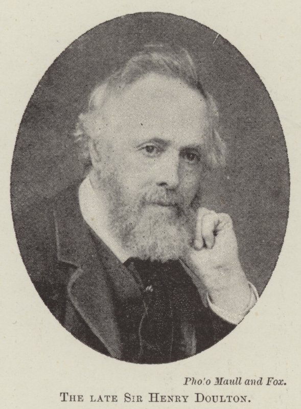 The Late Sir Henry Doulton by English Photographer