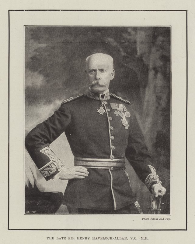 The Late Sir Henry Havelock-Allan, VC, MP by English Photographer