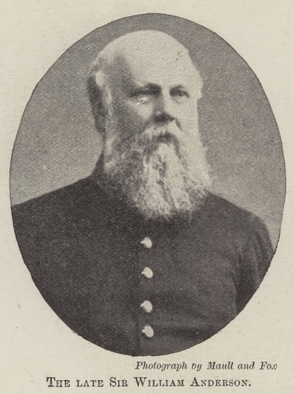 The Late Sir William Anderson by English Photographer