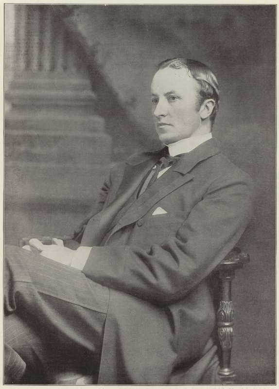 The Right Honorable George Nathaniel Curzon by English Photographer