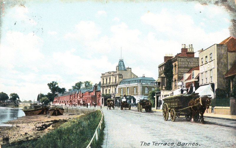 The Terrace in Barnes by English Photographer