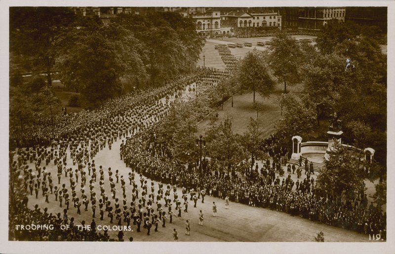 Trooping of the Colours by English Photographer