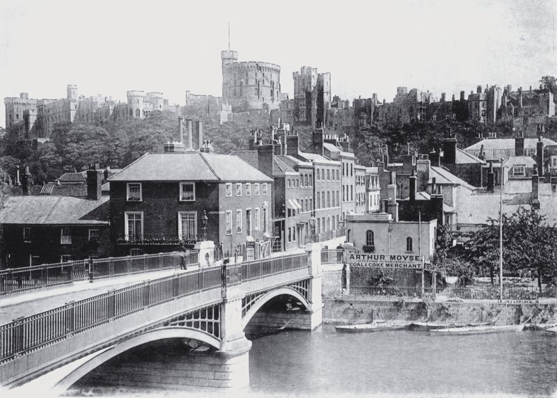Windsor Castle from Bridge by English Photographer