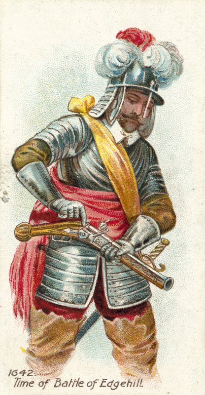 1642, Time of Battle of Edgehill by English School