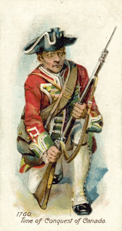 1760, Time of Conquest of Canada by English School