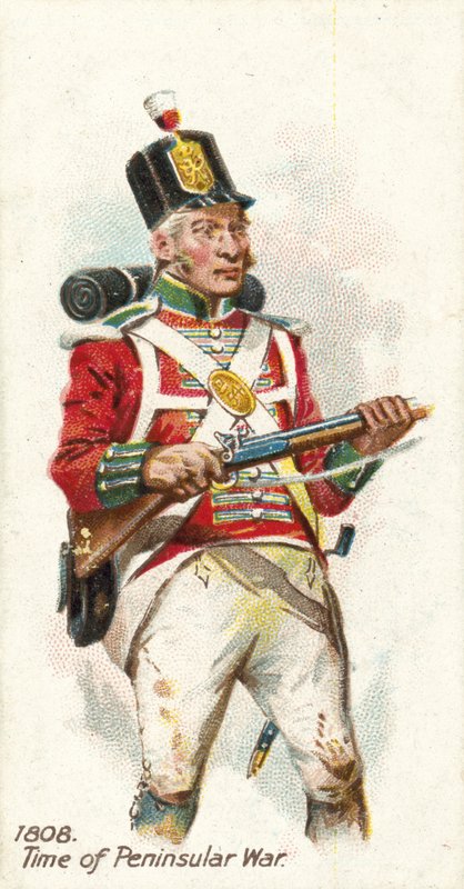 1808, Time of Peninsular War by English School