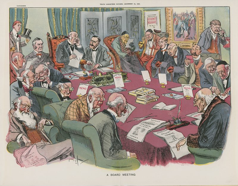 A Board Meeting by English School