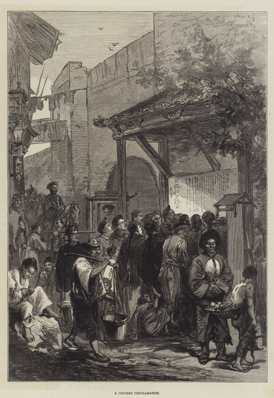 A Chinese Proclamation by English School