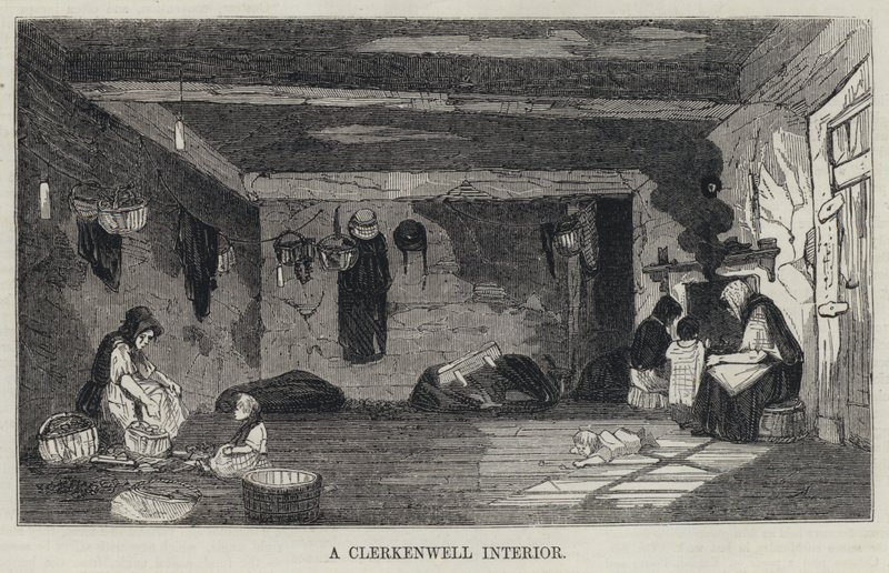 A Clerkenwell Interior by English School