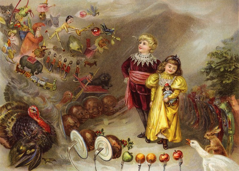 A Dream of Christmas by English School