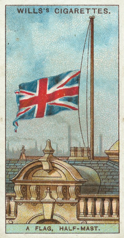 A Flag, Half-Mast by English School