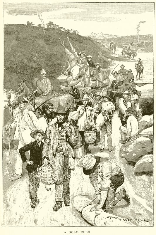 A Gold Rush by English School