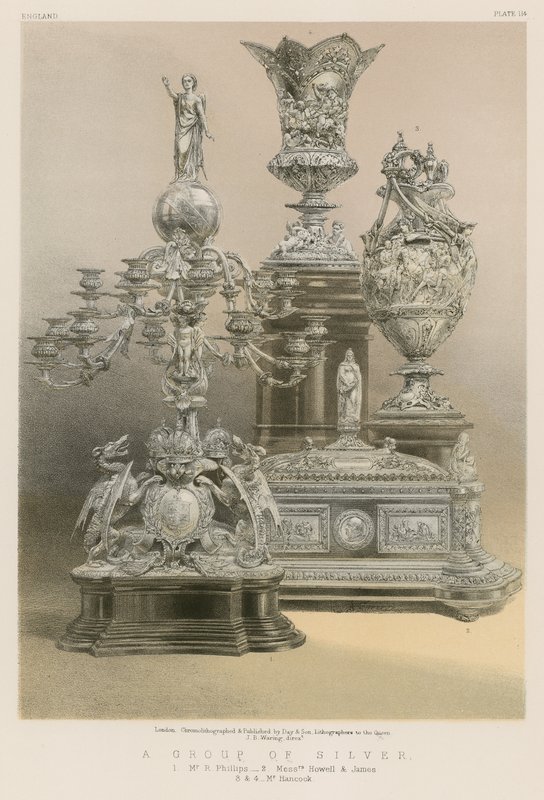 A Group of Silver by English School