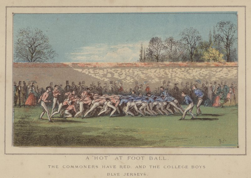 A "Hot" at Foot Ball by English School