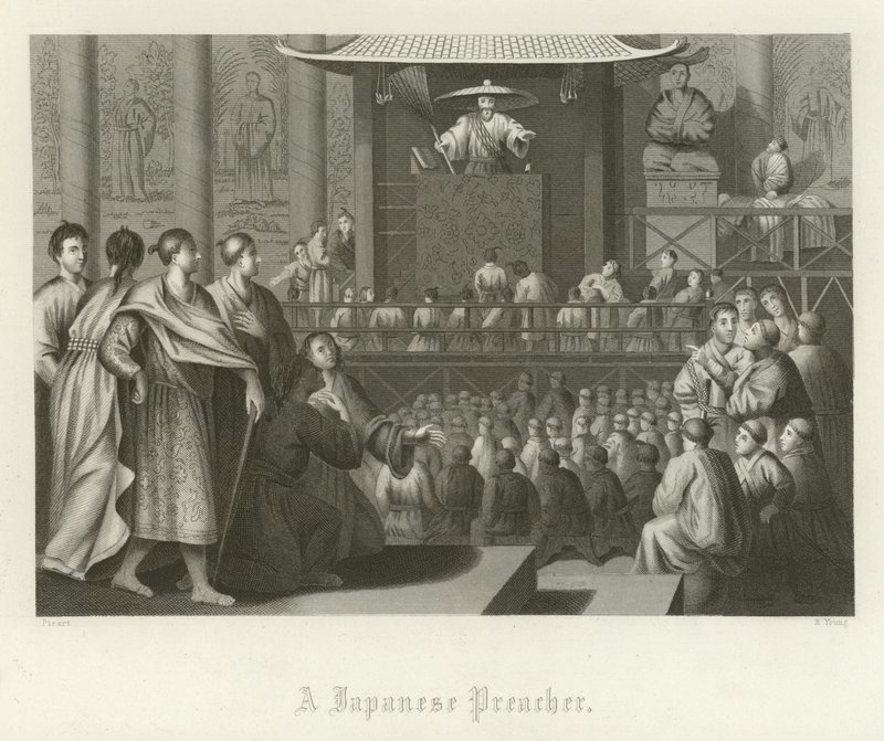 A Japanese Preacher by English School