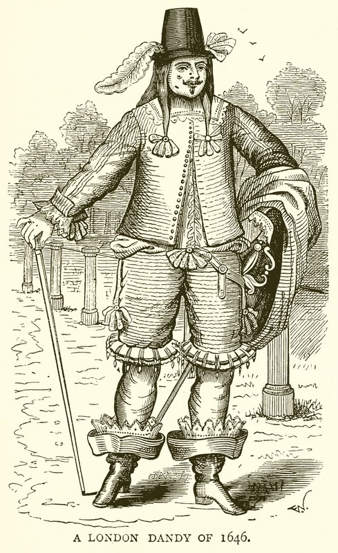 A London Dandy of 1646 by English School