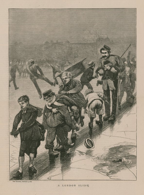 A London Slide by English School