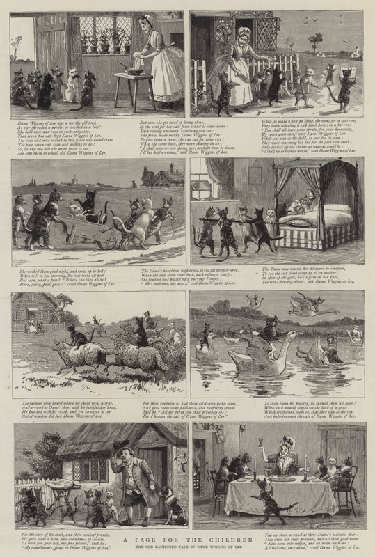 A Page for the Children by English School