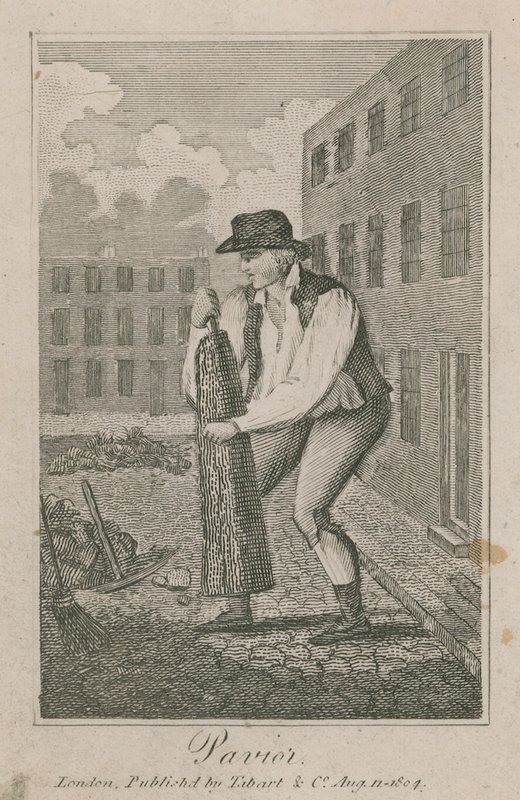 A Pavior by English School