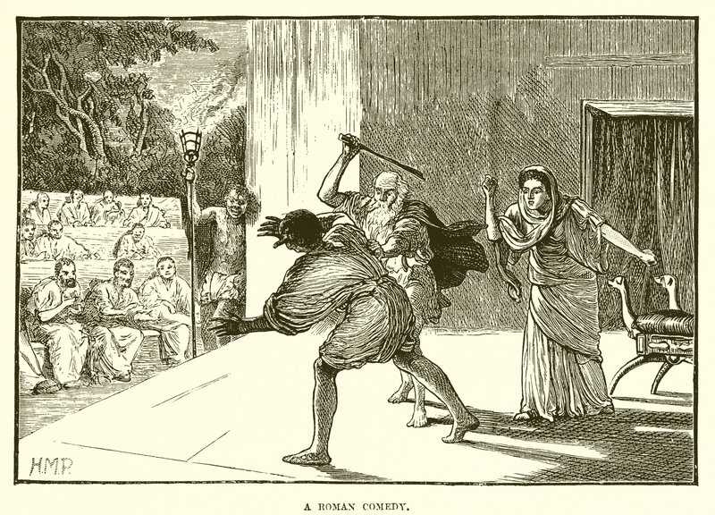 A Roman comedy by English School