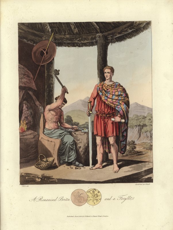 A Romanised Briton and a Feryllt by English School