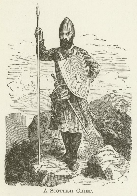 A Scottish Chief by English School