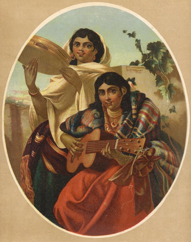 A Spanish Duet by English School