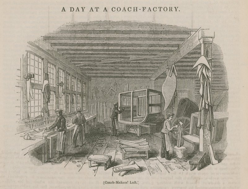A Day at a Coach Factory by English School