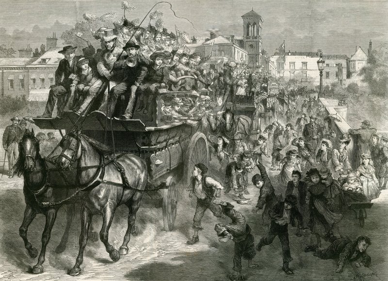 A Day in the Country by English School