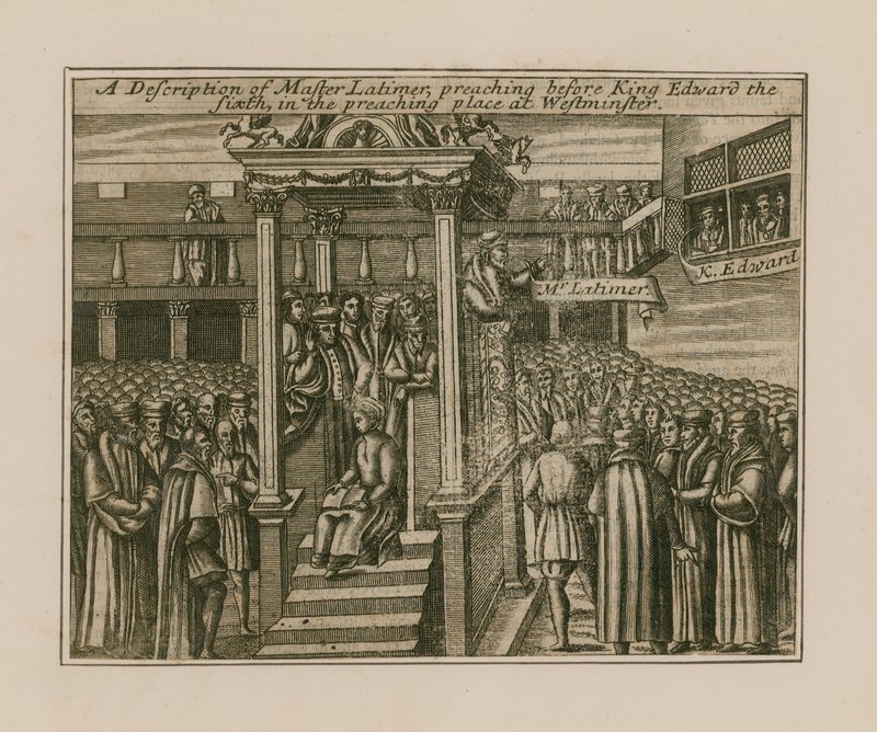 Description of Master Latimer by English School