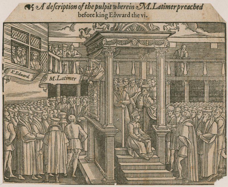 A Description of the Pulpit by English School
