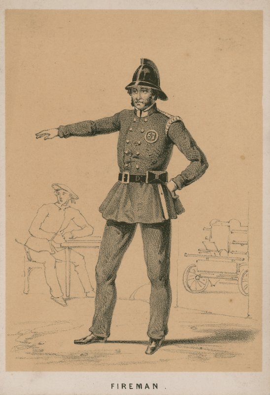 A Fireman by English School