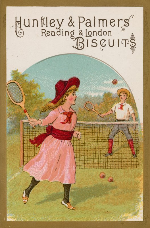 A game of tennis by English School