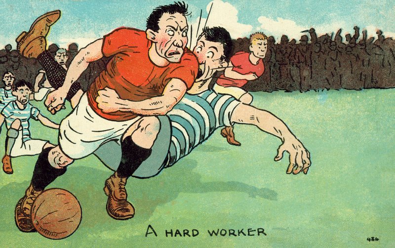 A hard worker by English School