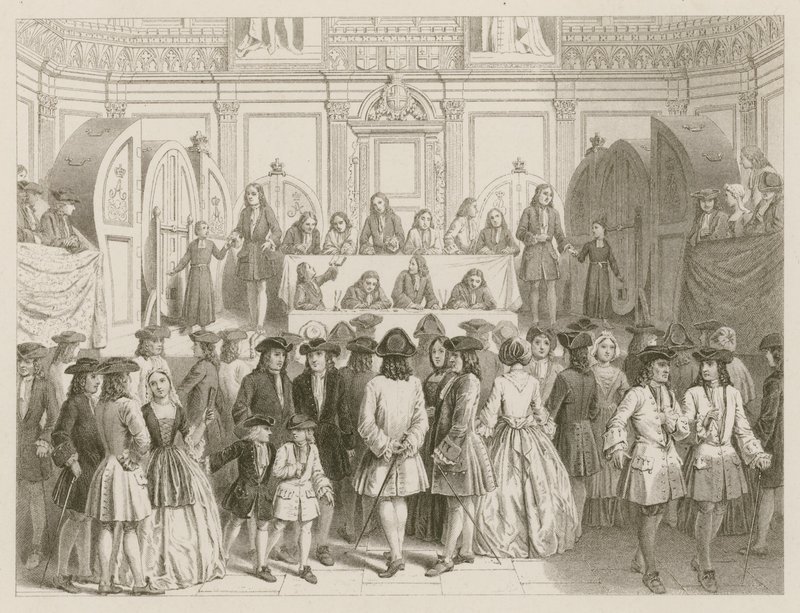 A lottery by English School