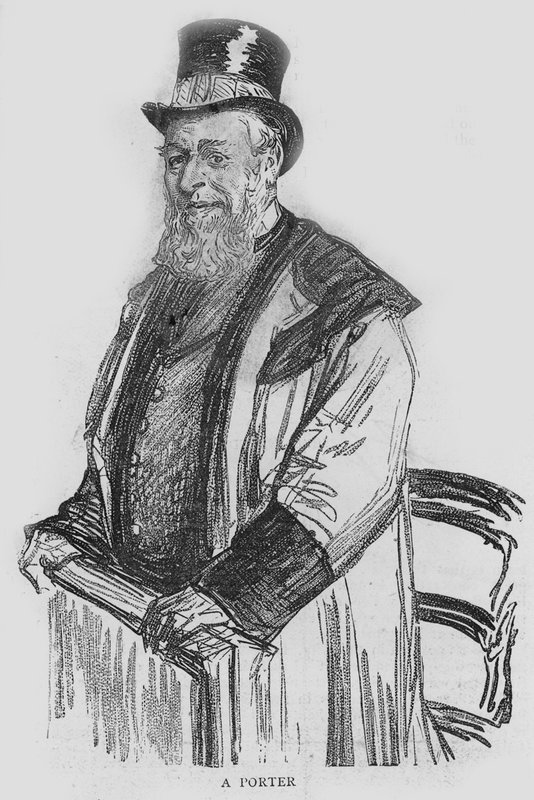 A Porter at Lloyds by English School
