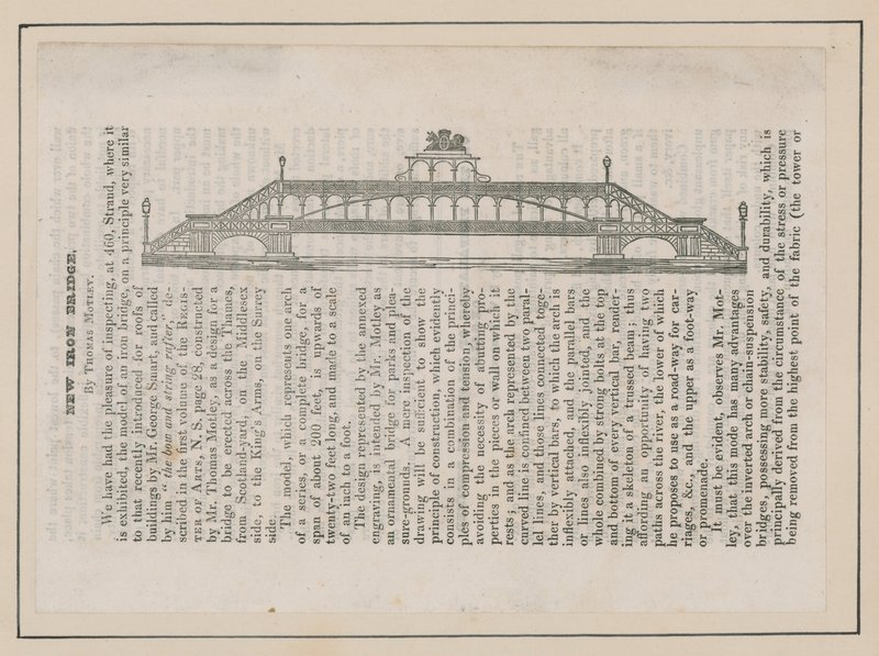 A Proposed Double-Decker Bridge Over the Thames by English School