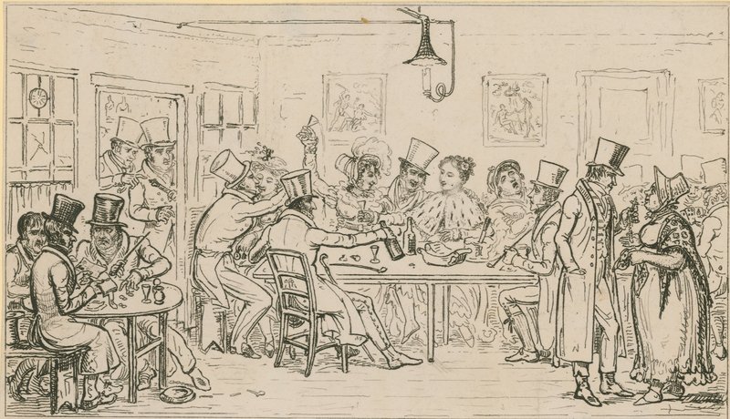 A public house by English School
