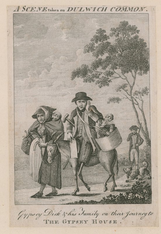 A Scene Taken on Dulwich Common by English School